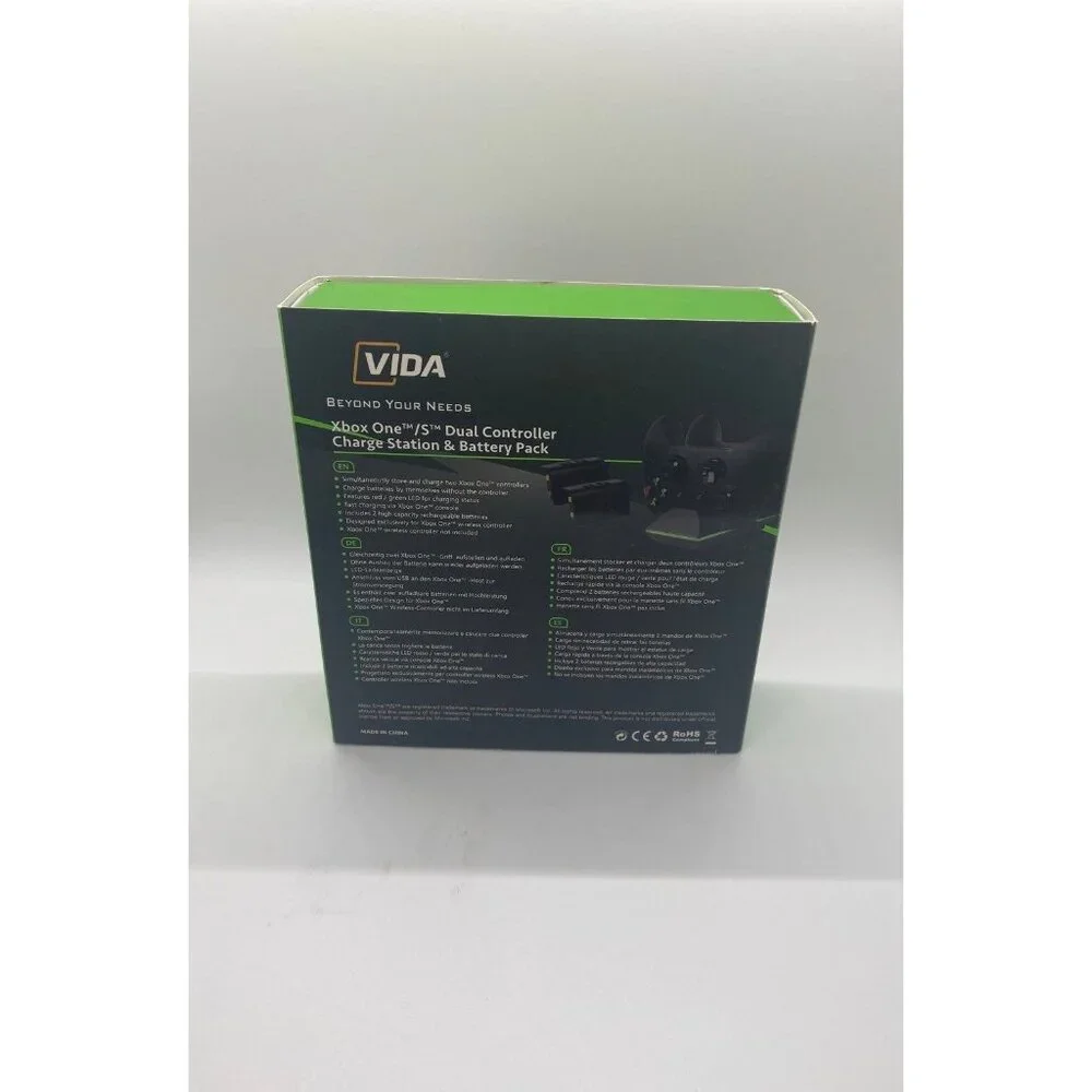 Controller Charger for Xbox One, CVIDA Dual Xbox One/One S/One Elite